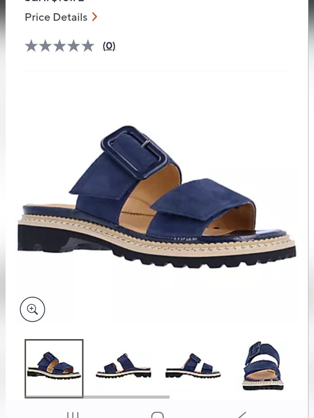 L'amour Des Pieds Dalbir Navy Suede Sz 7.5 $230.00 L'amour